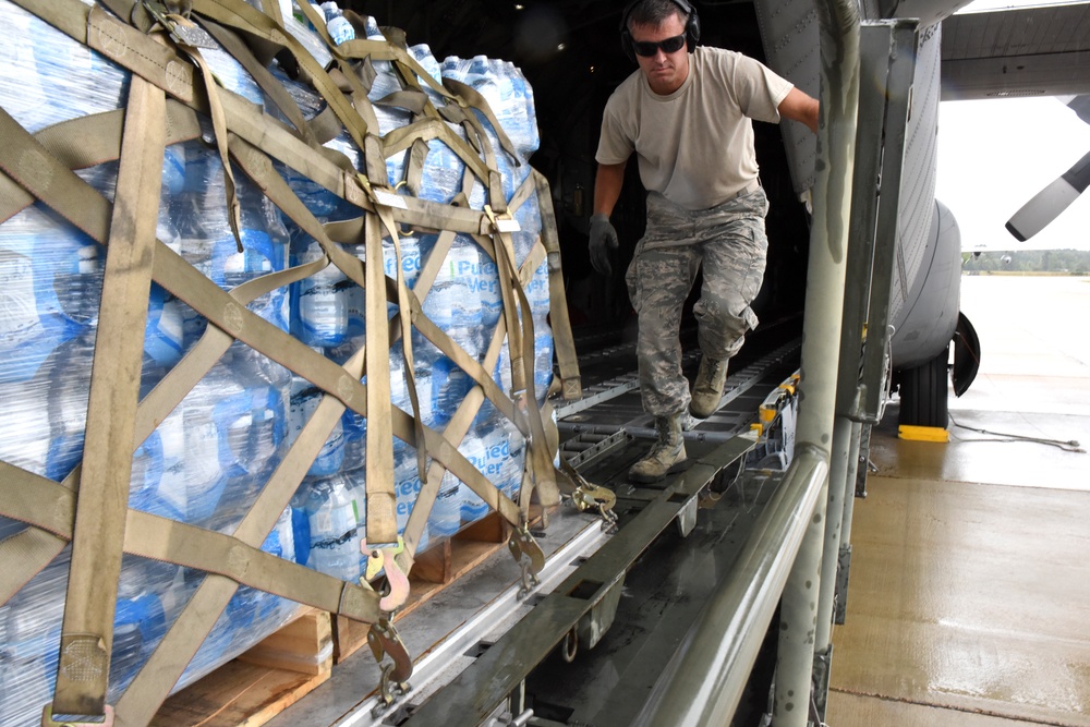 189th Airlift Wing provides Hurricane Irma disaster relief