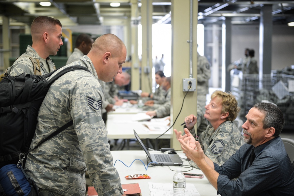 Dover Air Force reservists support hurrican Irma relief