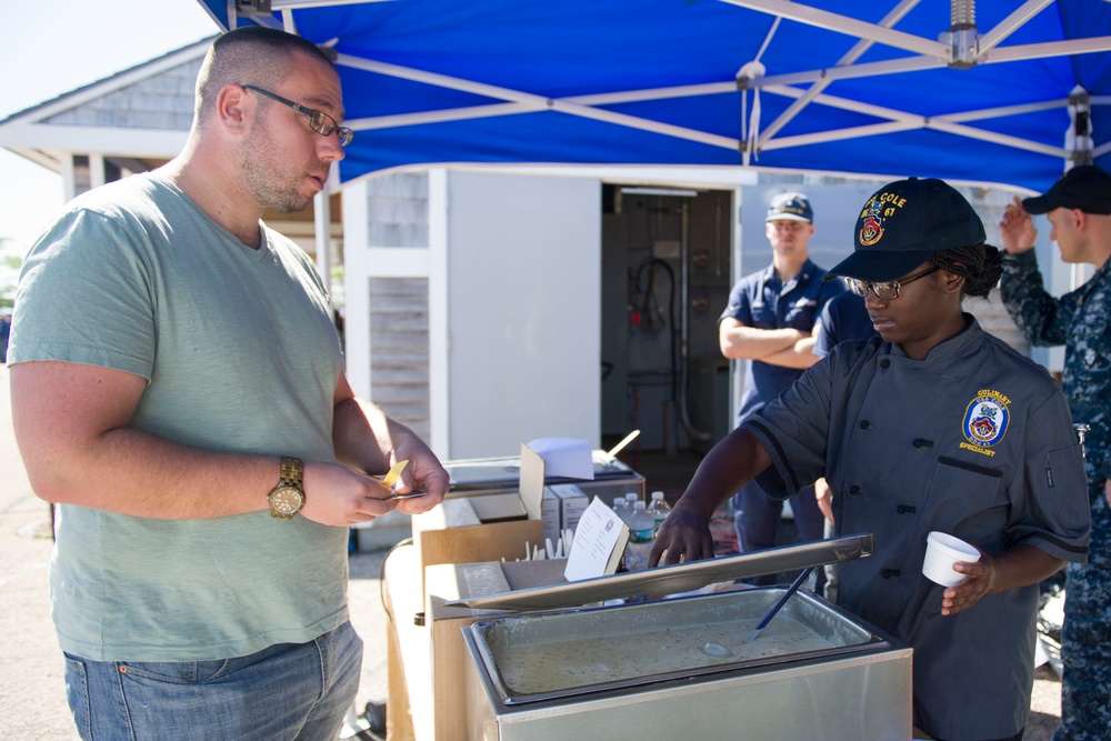 Cole is participating in the Connecticut Maritime Heritage Festival which celebrates the state's maritime heritage and history.