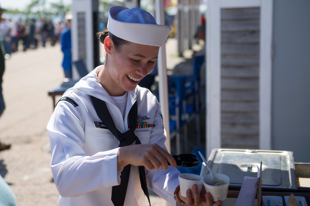 Cole is participating in the Connecticut Maritime Heritage Festival which celebrates the state's maritime heritage and history.