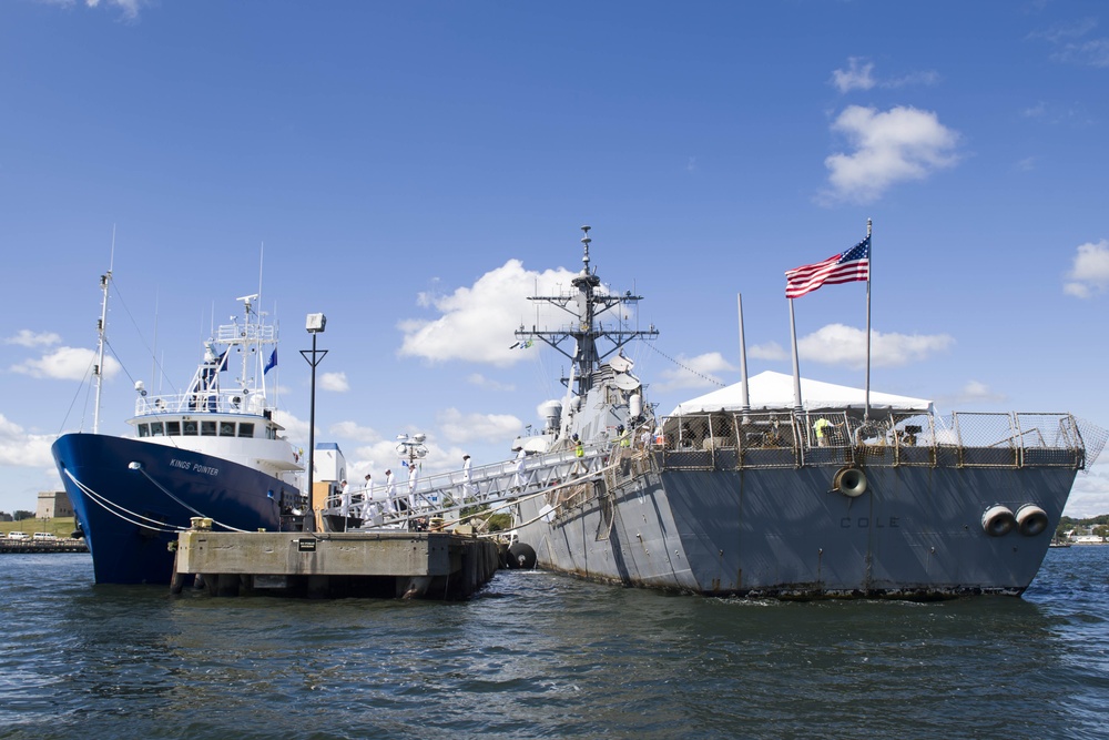 Cole is participating in the Connecticut Maritime Heritage Festival which celebrates the state's maritime heritage and history.