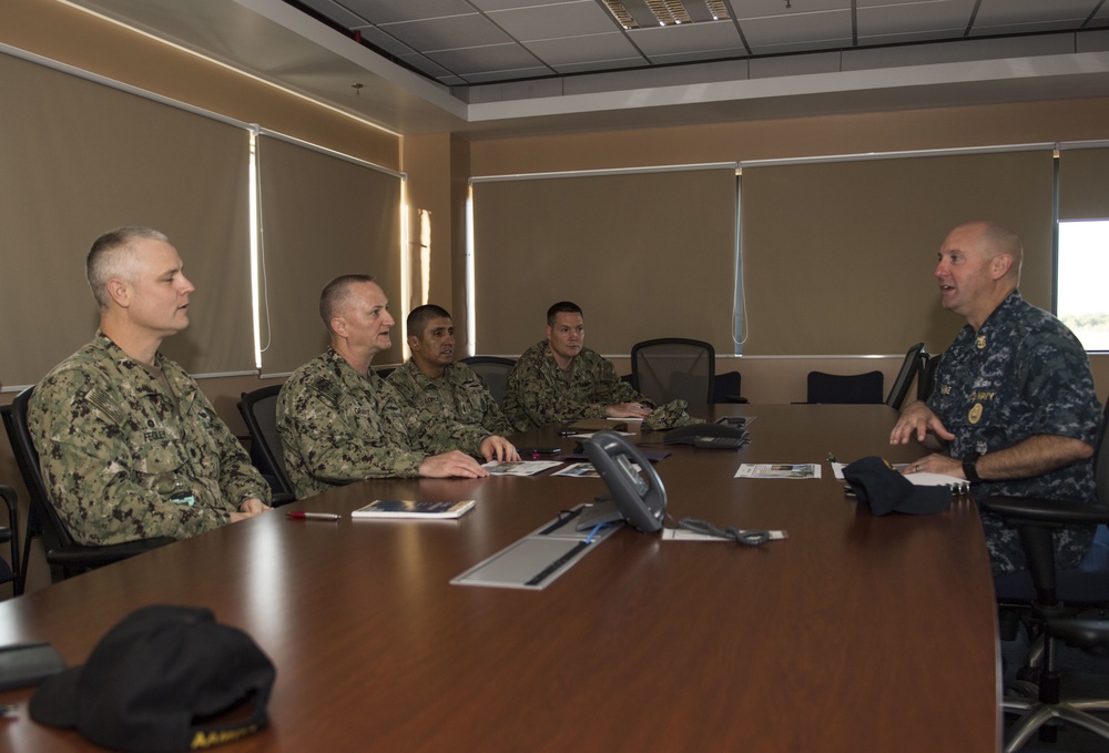 U.S. 6th Fleet Command Master Chief Richard O'Rawe Visits NSF Deveselu and Aegis Ashore Missile Defense System (AAMDS) Romania