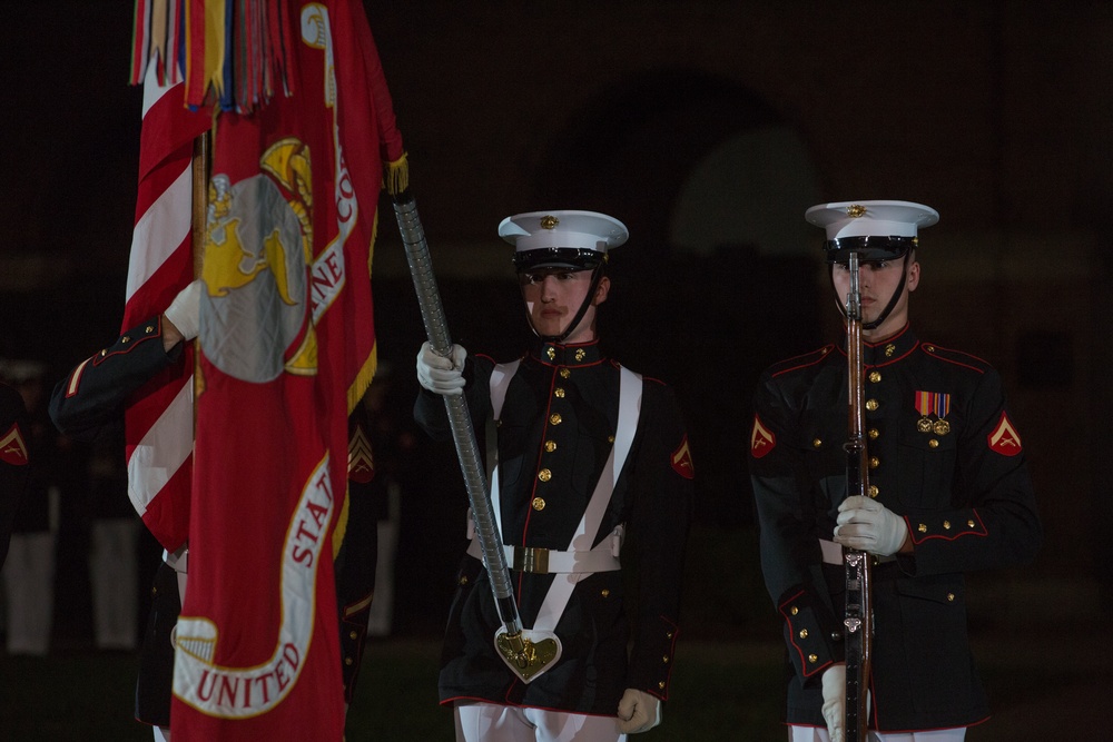 Marine Barracks Washington Evening Parade August 25, 2017