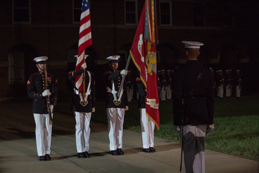 Marine Barracks Washington Evening Parade August 25, 2017