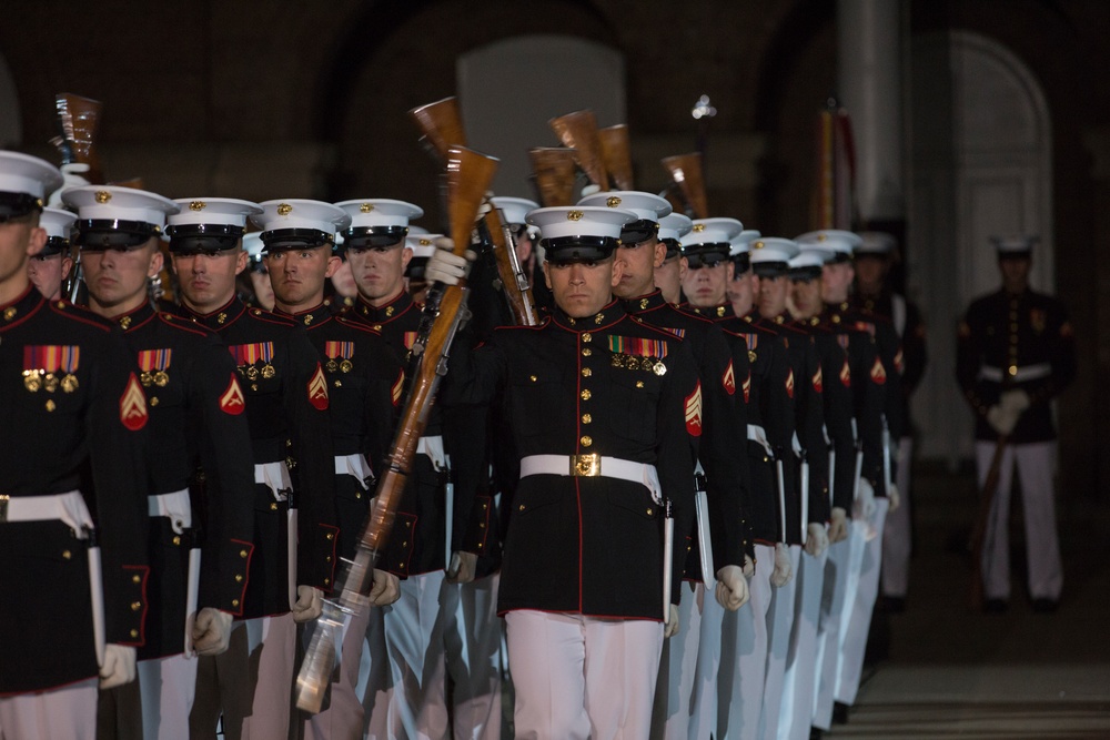 Marine Barracks Washington Evening Parade August 25, 2017