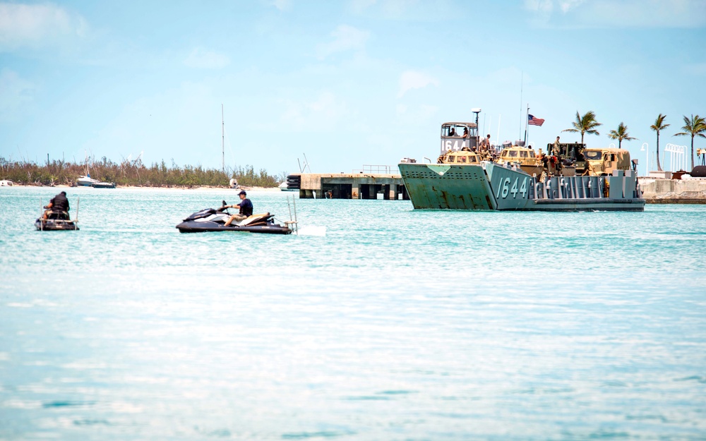 LCUs Travel to Key West with Supplies for Hrricane Relief Efforts