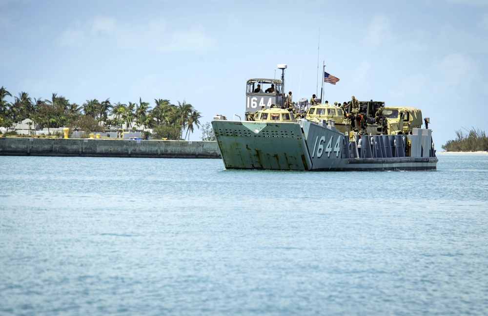 LCUs Travel to Key West with Supplies for Hrricane Relief Efforts