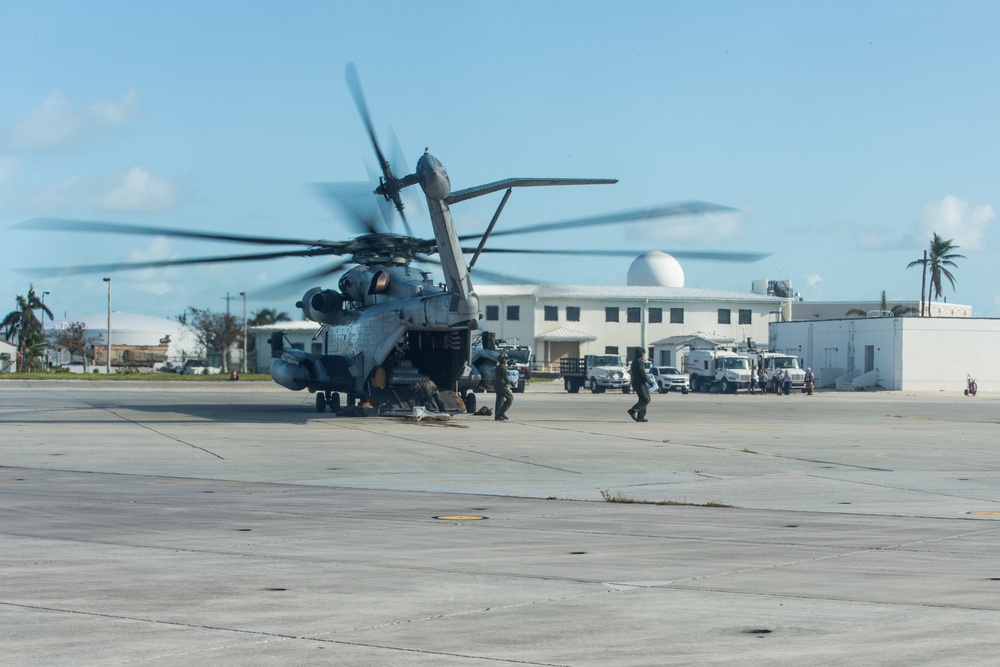 Marines and Sailors arrive at NAS Key West in support of FEMA