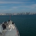 USS Rafael Peralta (DDG 115) returns from underway