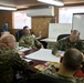 U.S. service members with Joint Task Force - Leeward Islands plan for response to Hurricane Irma