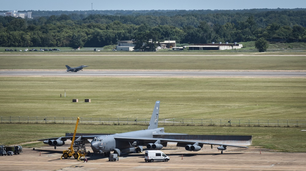 Barksdale Provides Shelter for Airmen, Aircraft