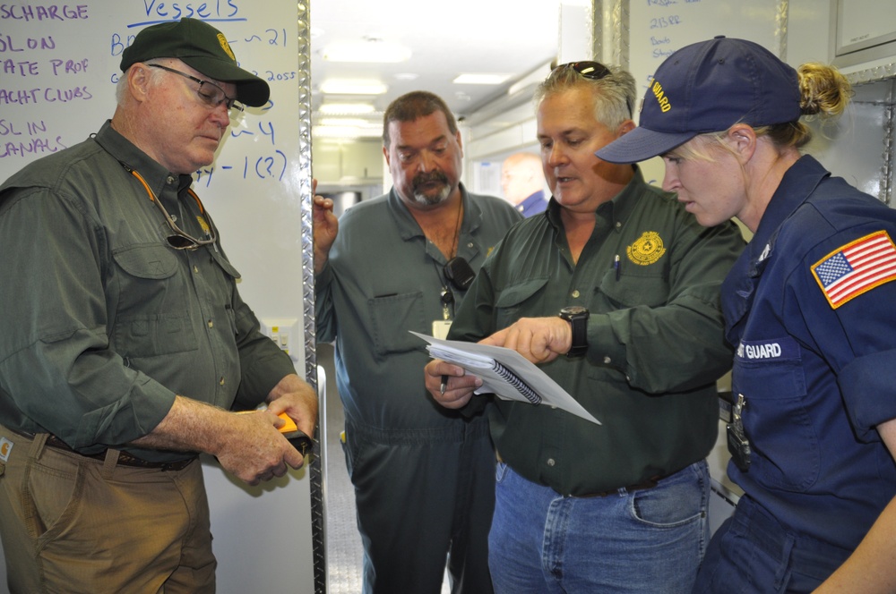 Coast Guard works with state partners on Hurricane Harvey pollution assessments