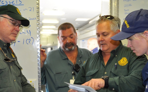 Coast Guard works with state partners on Hurricane Harvey pollution assessments