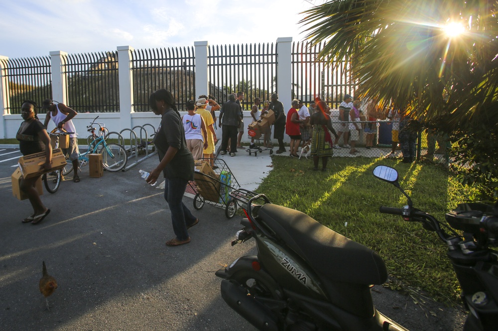 Marines and Sailors begin relief efforts in Key West