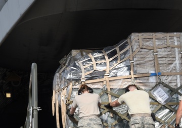 AFRC C-17A supports Hurricane Irma relief efforts