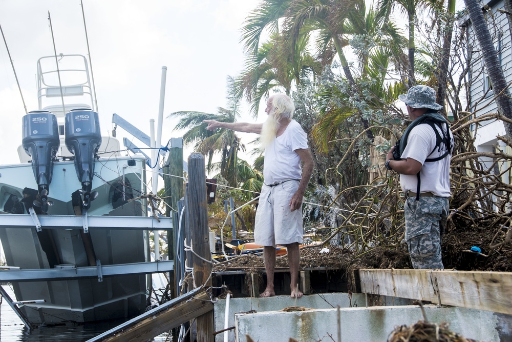 CERF-P continues search in Florida Keys after Hurricane Irma