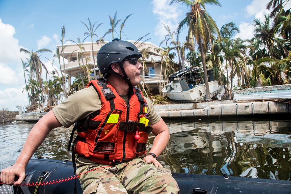 CERF-P continues search in Florida Keys after Hurricane Irma