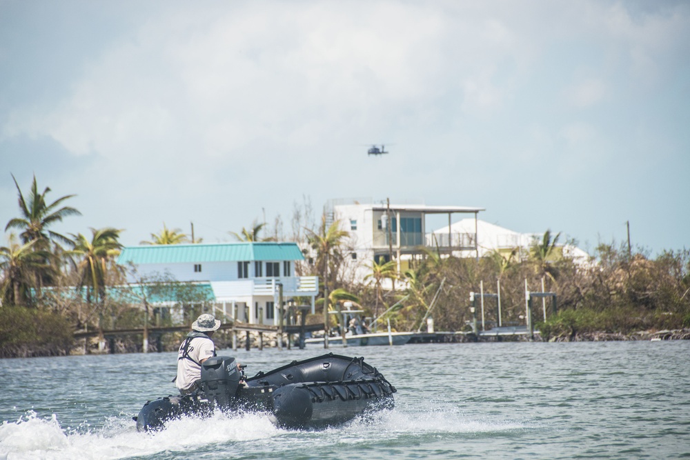 CERF-P continues search in Florida Keys after Hurricane Irma