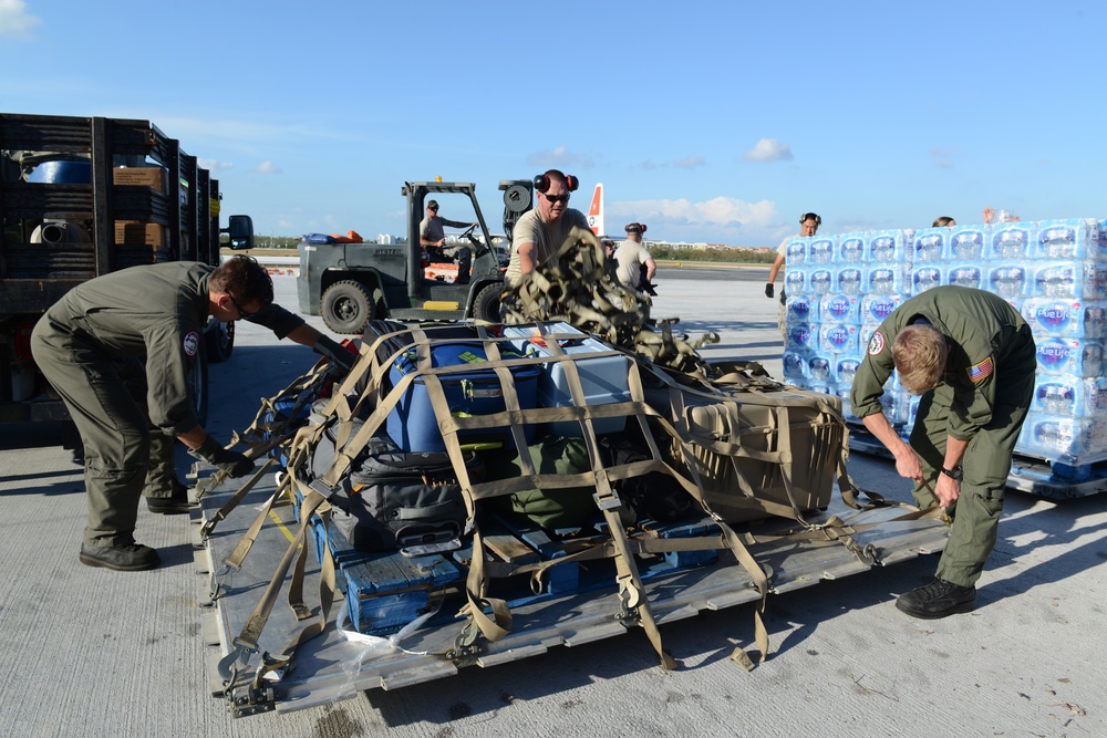 Coast Guard, Texas Air National Guard deliver aid to Key West