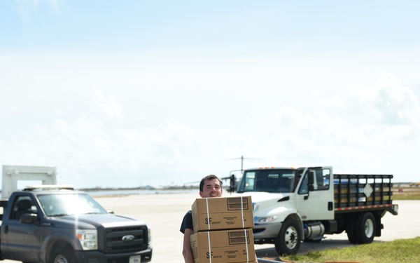 Sailors and Marines Contribute to Hurricane Irma Relief Efforts