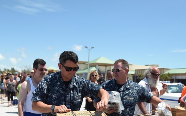 Sailors and Marines Perform Hurricane Irma Relief Efforts