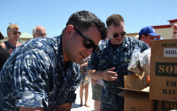 Sailors and Marines Perform Hurricane Irma Relief