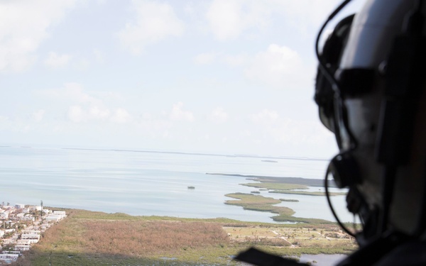 Jansan Schamp Surveys Damage Caused by Hurricane Irma