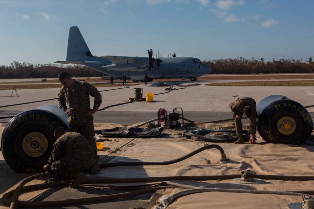 4th Marine Aircraft Wing supports search and resuce missions following Hurricane Irma