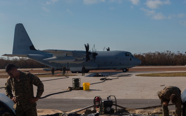 4th Marine Aircraft Wing supports search and resuce missions following Hurricane Irma