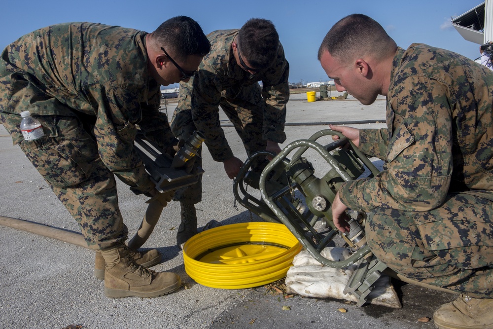 4th Marine Aircraft Wing supports search and resuce missions following Hurricane Irma