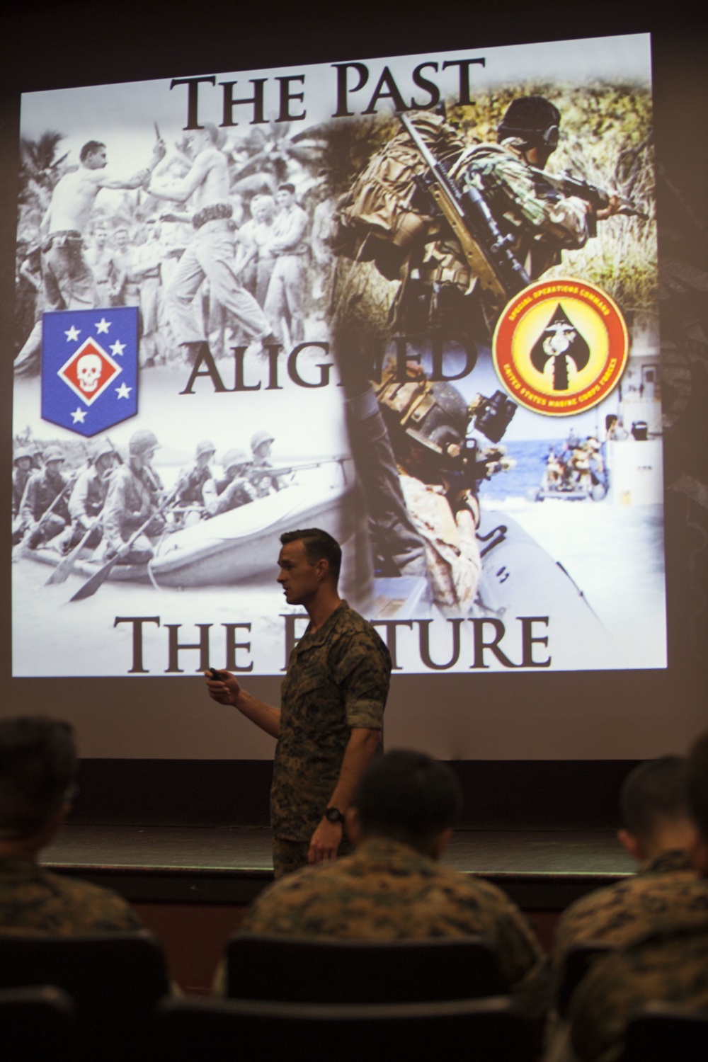 ‘Always Faithful, Always Forward’ Marine Raiders screening team visit MCBH