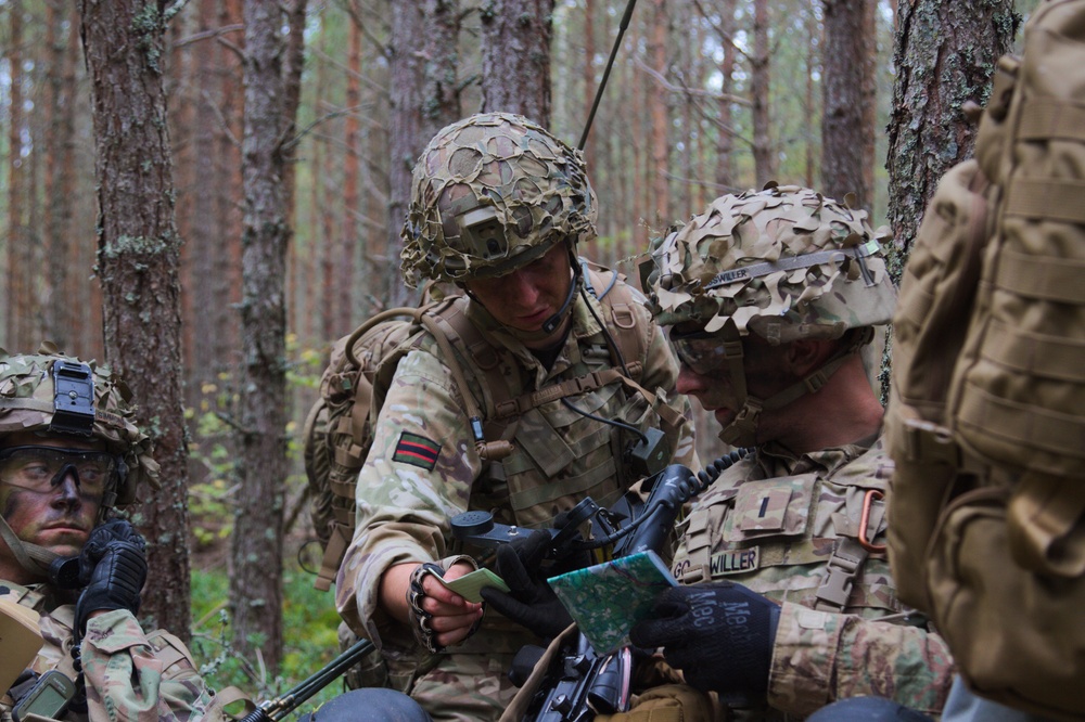 US, British forces showcase skills in Estonia