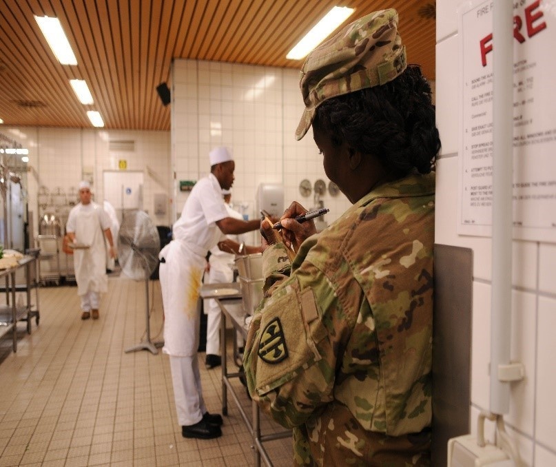 Soldiers compete for 'Culinary Warrior' title