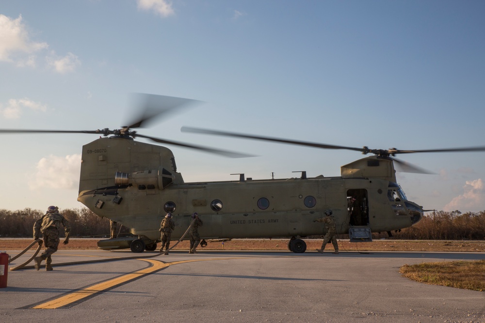 DVIDS - Images - MWSS-473 runs FARP in Marathon, Florida, in wake of ...