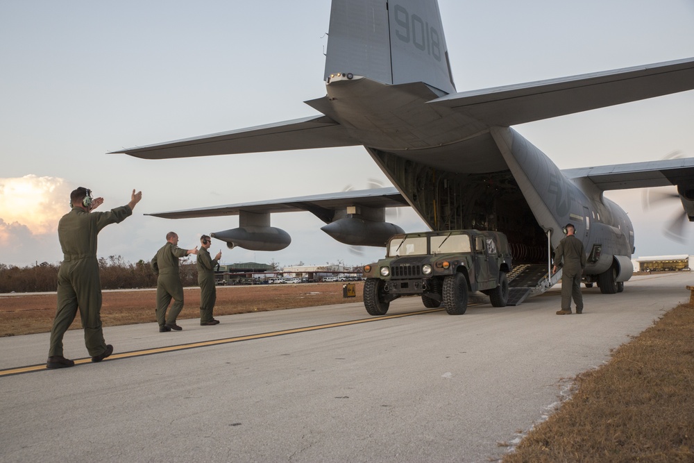 MWSS-473 runs FARP in Marathon, Florida, in wake of Hurricane Irma