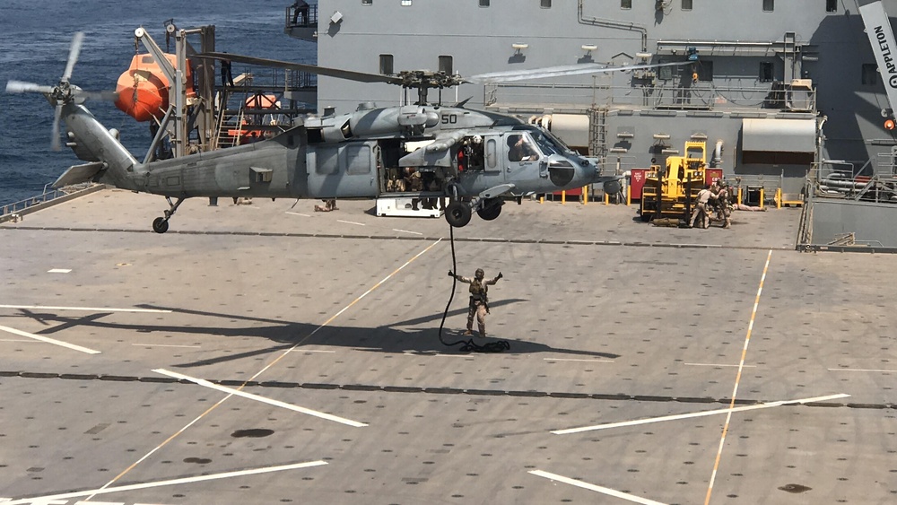 VBSS mission aboard USS Lewis B. Puller