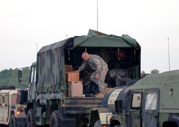 Task Force Aleutian, Arkansas National Guard, Leaves Texas