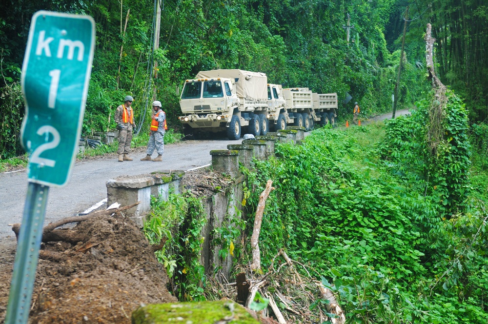 Road Clearance after Hurricane Irma