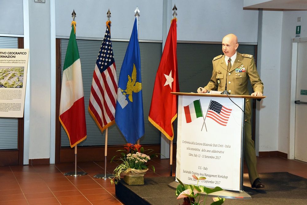 U.S. – Italy Sustainable Training Area Management Workshop