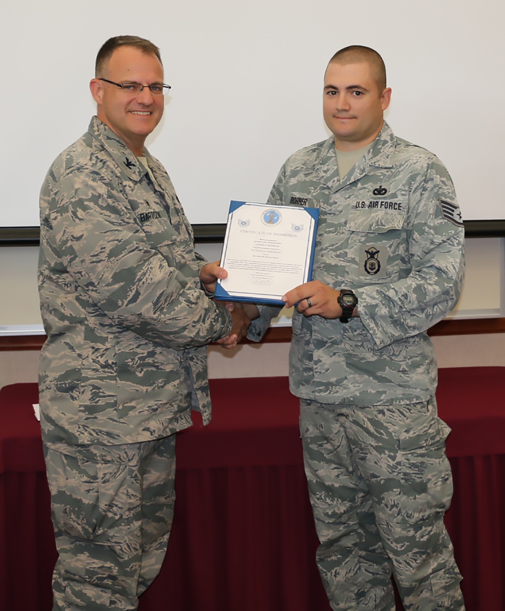 Bohrer Promoted to Tech Sergeant