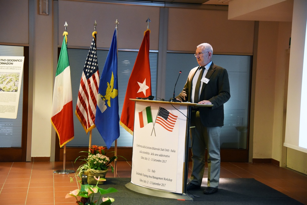 U.S. – Italy Sustainable Training Area Management Workshop