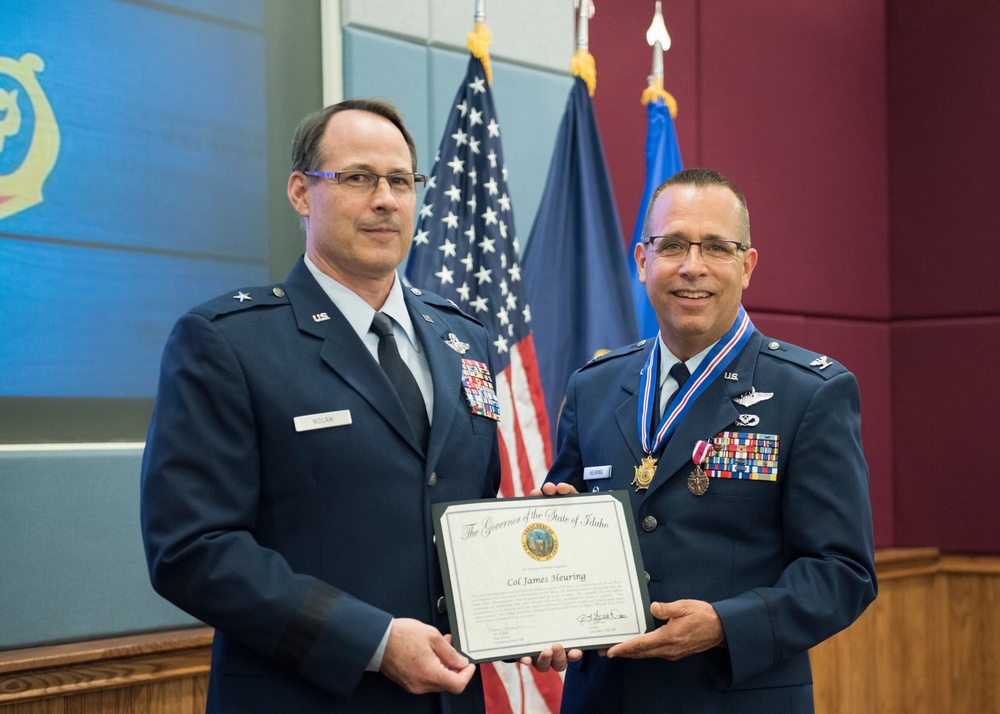 Retirement of Col. James M. Heuring