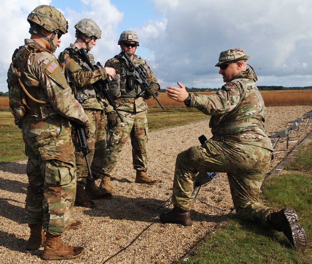 Michigan Army National Guard conducts firing range training with Danish Home Guard at Exercise Viking Star 2017