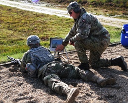 Michigan Army National Guard conducts live-fire range training in Denmark at Exercise Viking Star 2017
