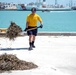USS New York Sailors Clear Debris at NAS Key West Port Operations Piers
