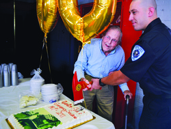 First in last out, a century of service celebrated at Fire Station 531