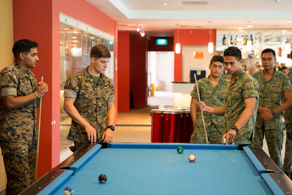 Valiant Mark 2017: Developing Relationships with the Singapore Armed Forces