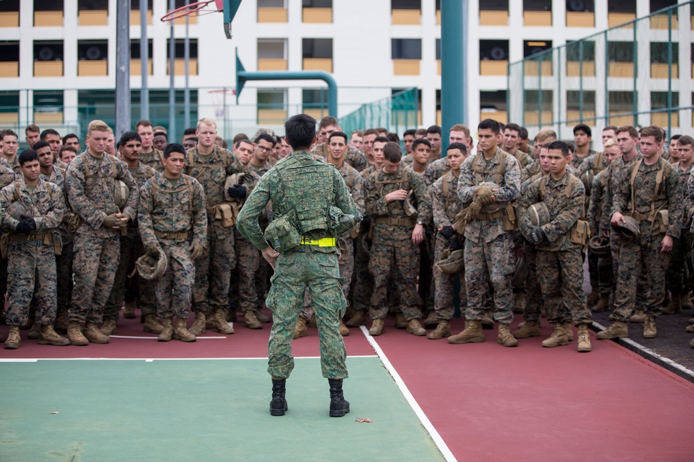 Valiant Mark 2017: USMC and SAF take on the Obstacle Course