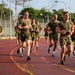 U.S. Marines and SAF Warm-Up for FINEX with PT