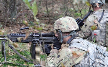 Michigan Army National Guard’s C Company, 1st Battalion, 125th Infantry Regiment Successfully Completes Platoon Live Fire Exercise